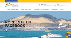 Desktop Screenshot of nordesteimoveis.com